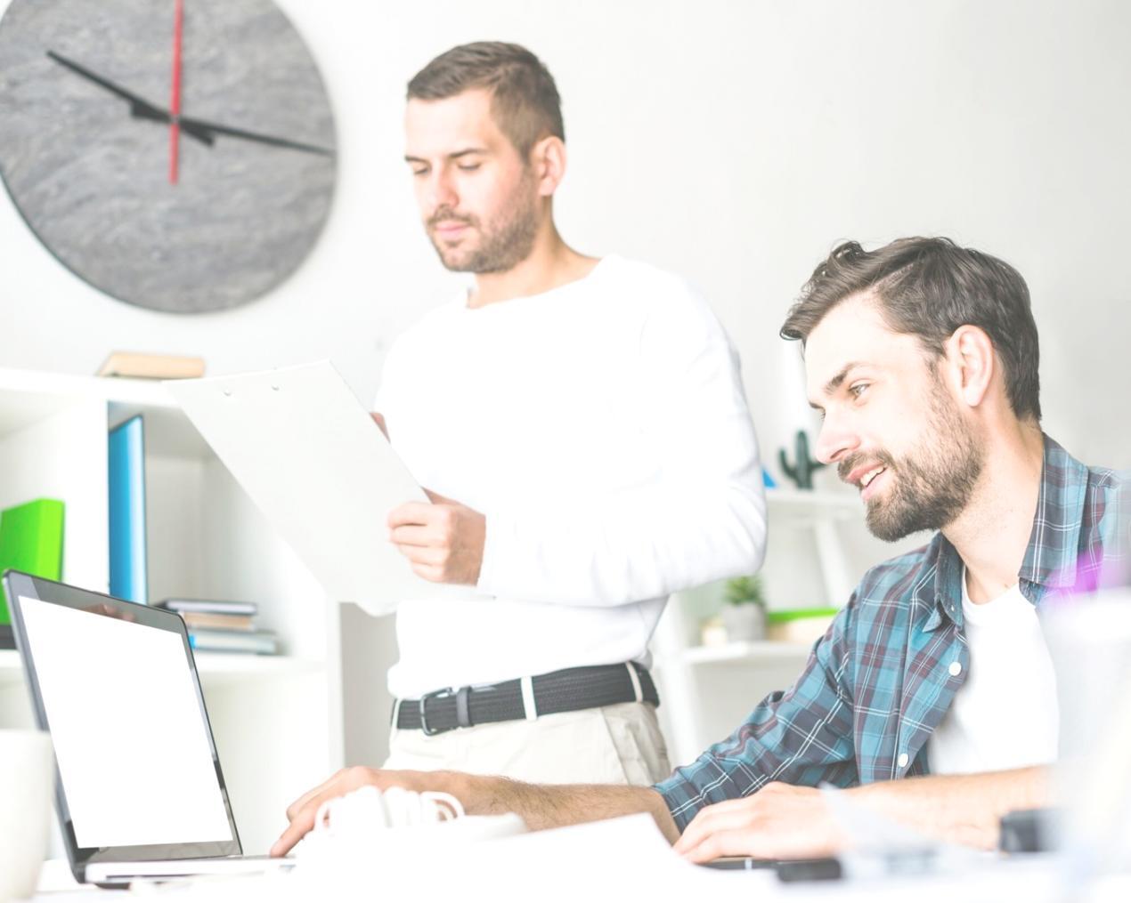 Professional financial planning session